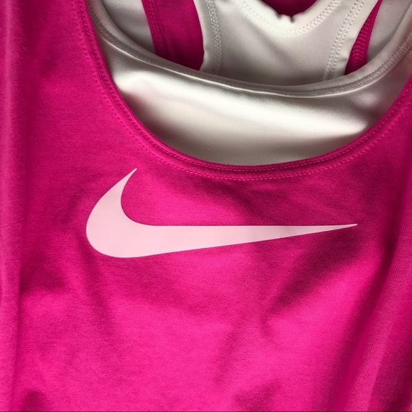 NWT Nike Built-In Sports Bra Racerback Tank Top - Picture 7 of 13